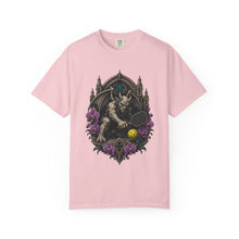 Gothic Pickleball Orchid Gargoyle T-Shirt Graphic