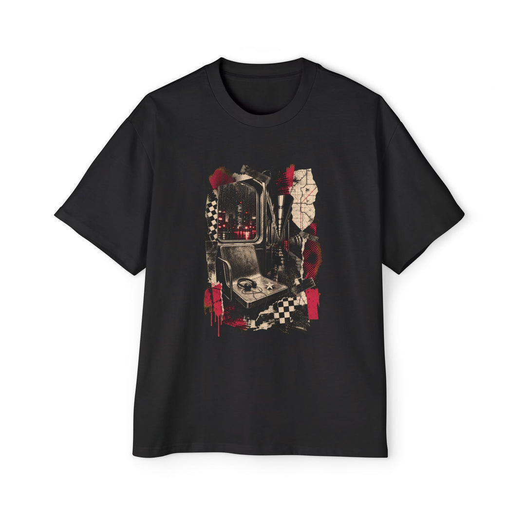 Last Train Home Heavy Oversized Emo Tee