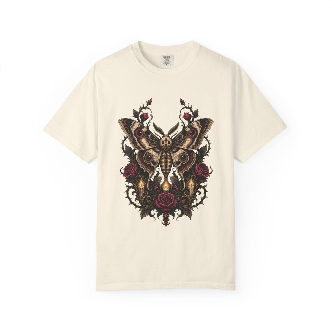 Gothic Moth Oracle Tattoo T-Shirt Graphic