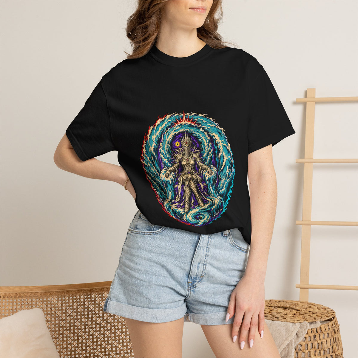 Hurricane Throne VHS Horror Graphic Tee