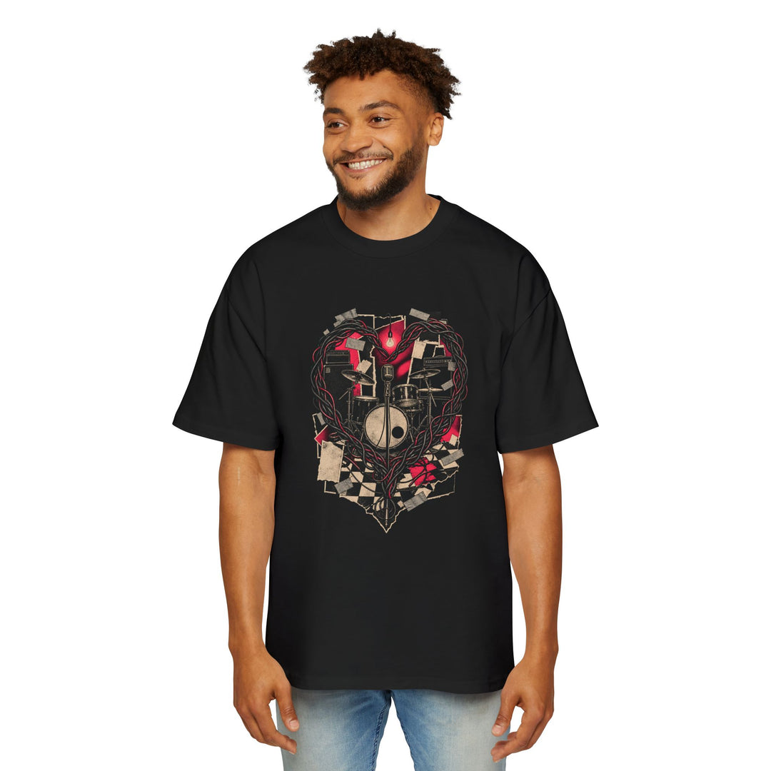 Basement Noise Heavy Oversized Emo Tee