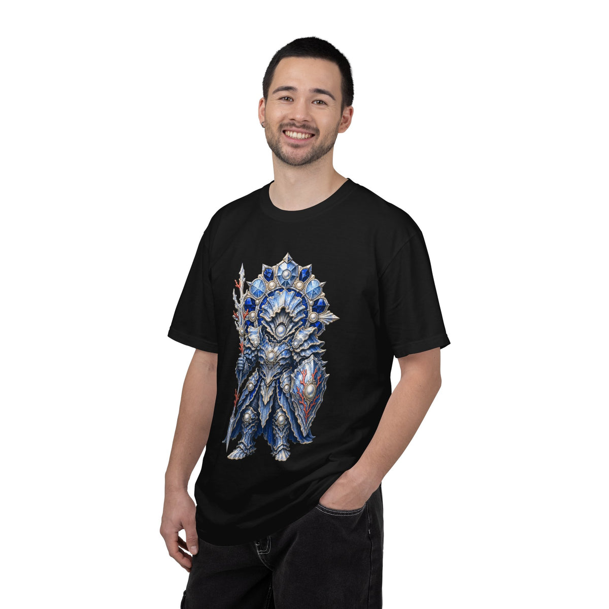 Cool Blue Oyster Knight Reliquary Graphic Tee
