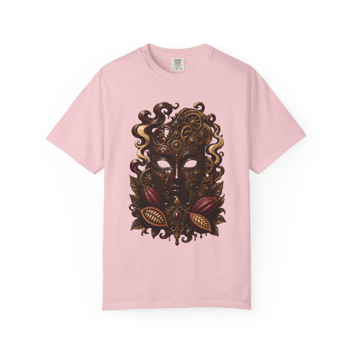 Chocolate Clockwork Mask Graphic Tee