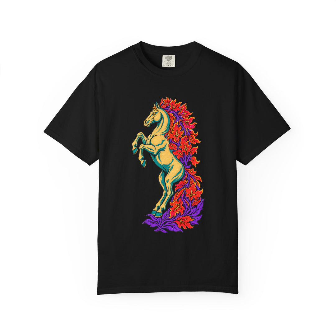 Fireweed Mustang Embroidered Western Graphic Tee