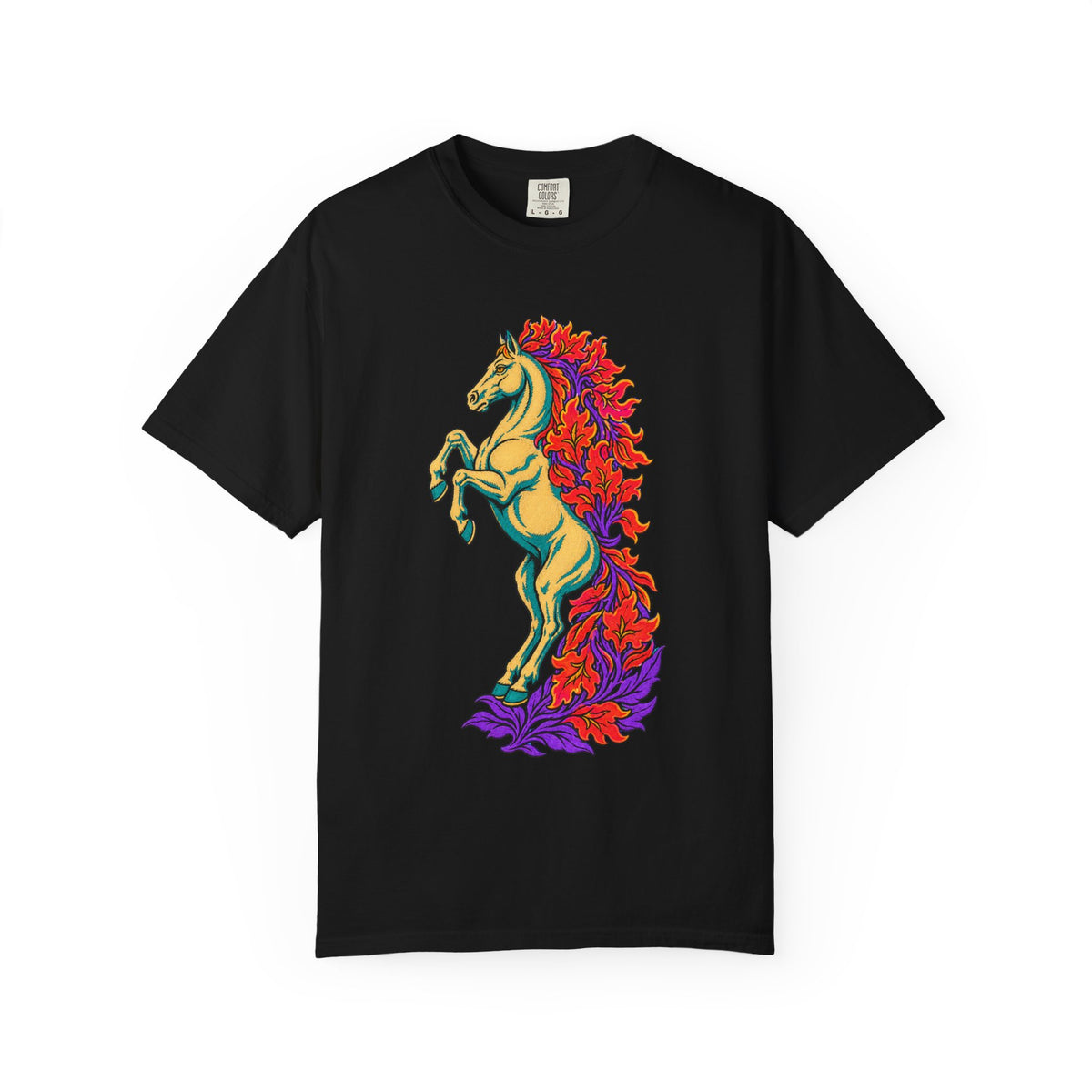 Fireweed Mustang Embroidered Western Graphic Tee