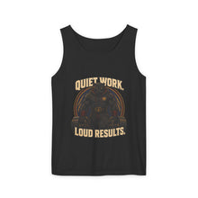 Quiet Work Loud Results Panther Workout Tank