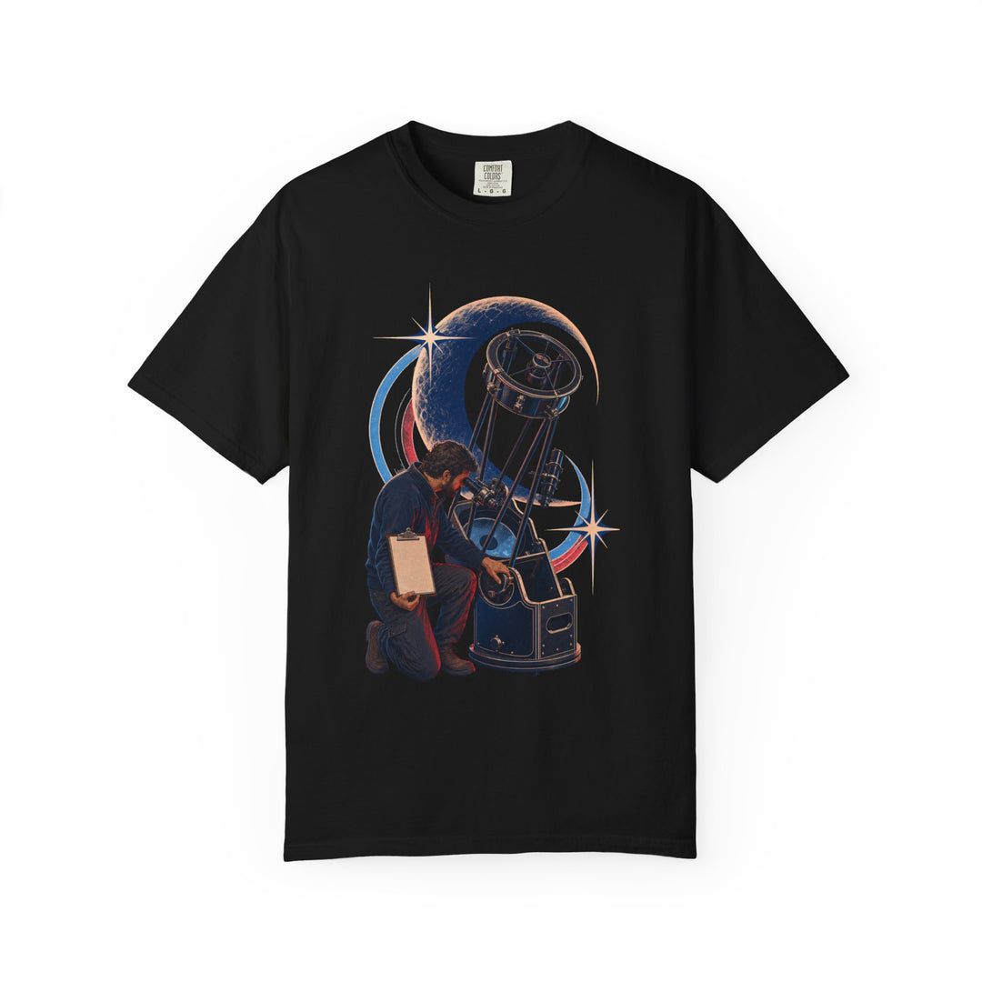 Dark Sky Dobsonian Astronomer Graphic Tee