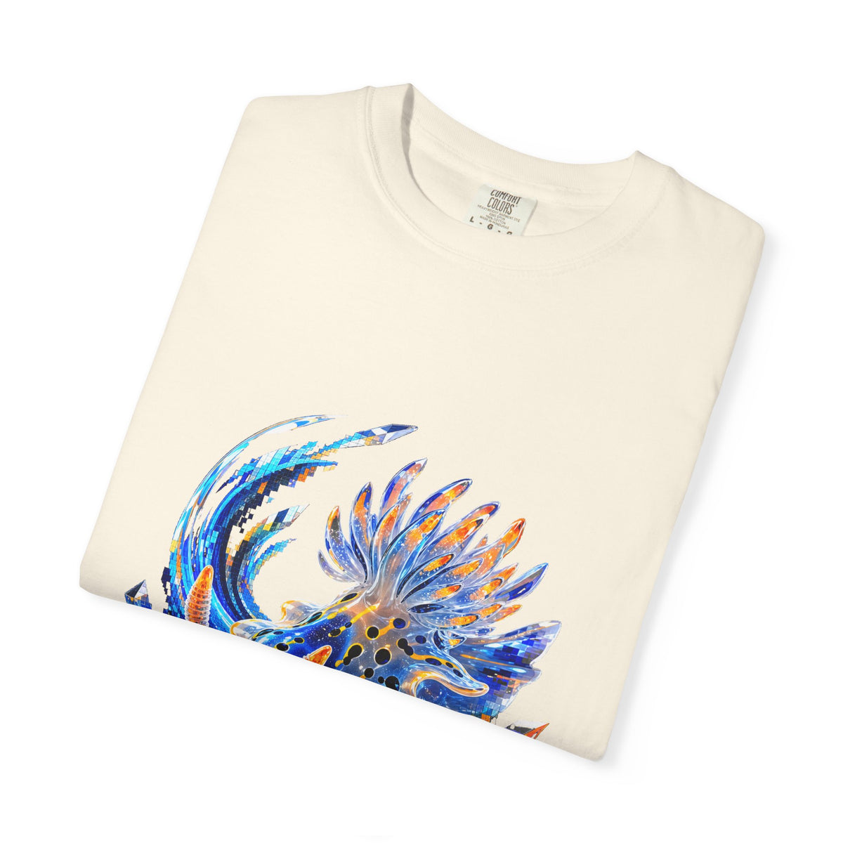Glitch Glass Nudibranch Graphic Tee