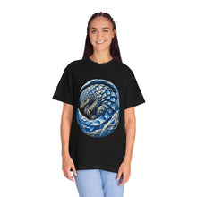 Cool Blue Pangolin Glacier Armor Graphic Tee