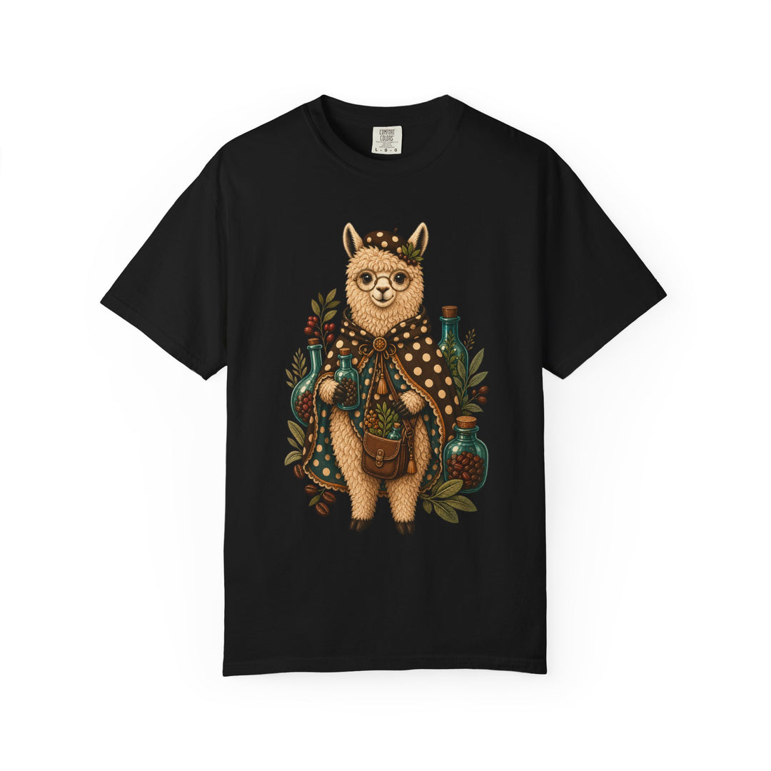 Polka Dot Espresso Alpaca Apothecary Graphic Tee