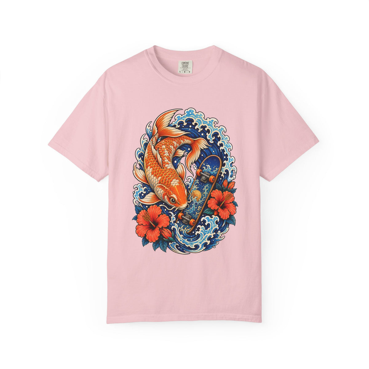 Oceanic Koi Skate Spirit T-Shirt Graphic