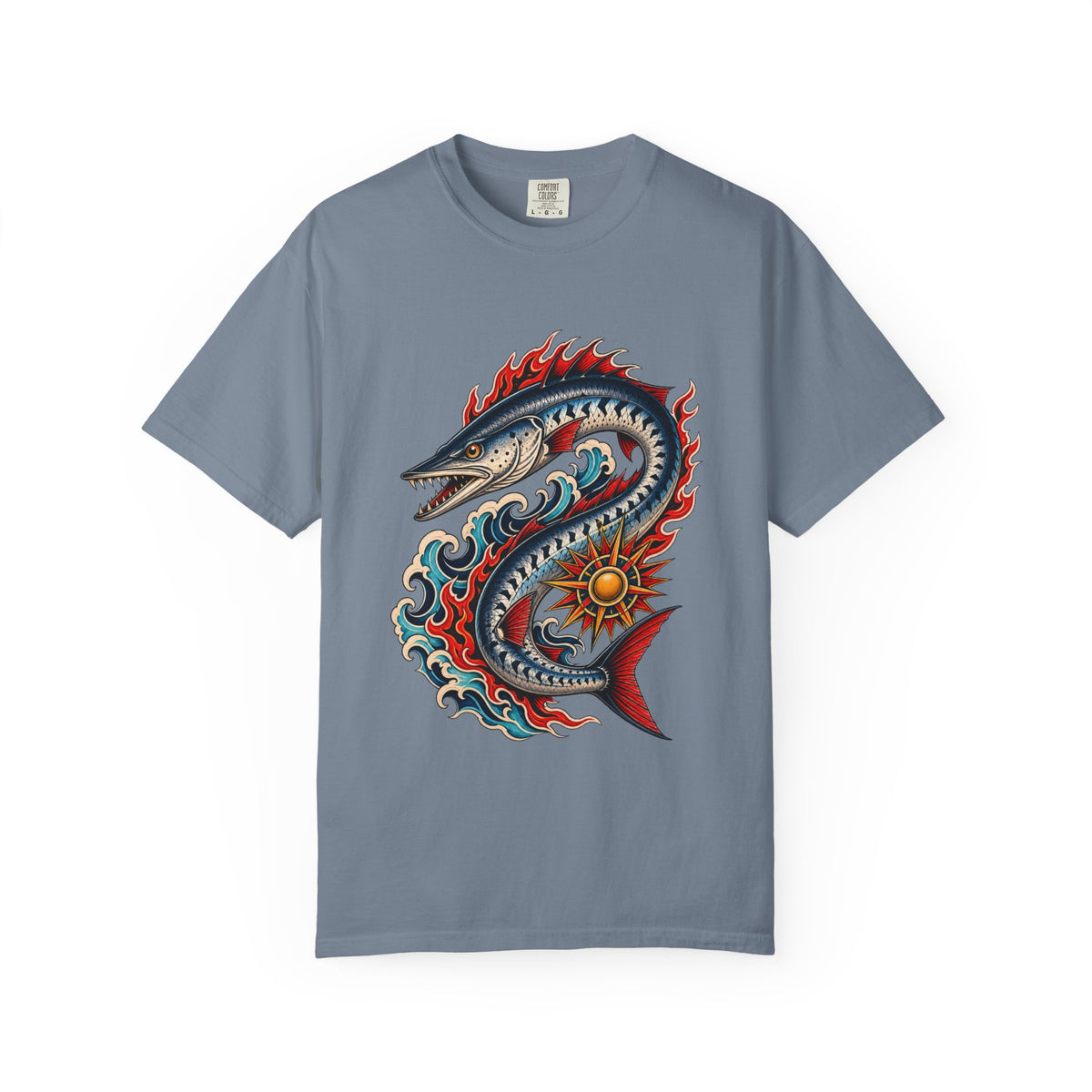 Fire Red Barracuda Graphic Tee