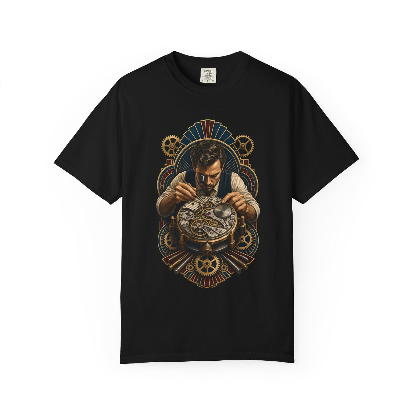 Midnight Watchmaker Neo Deco Graphic Tee