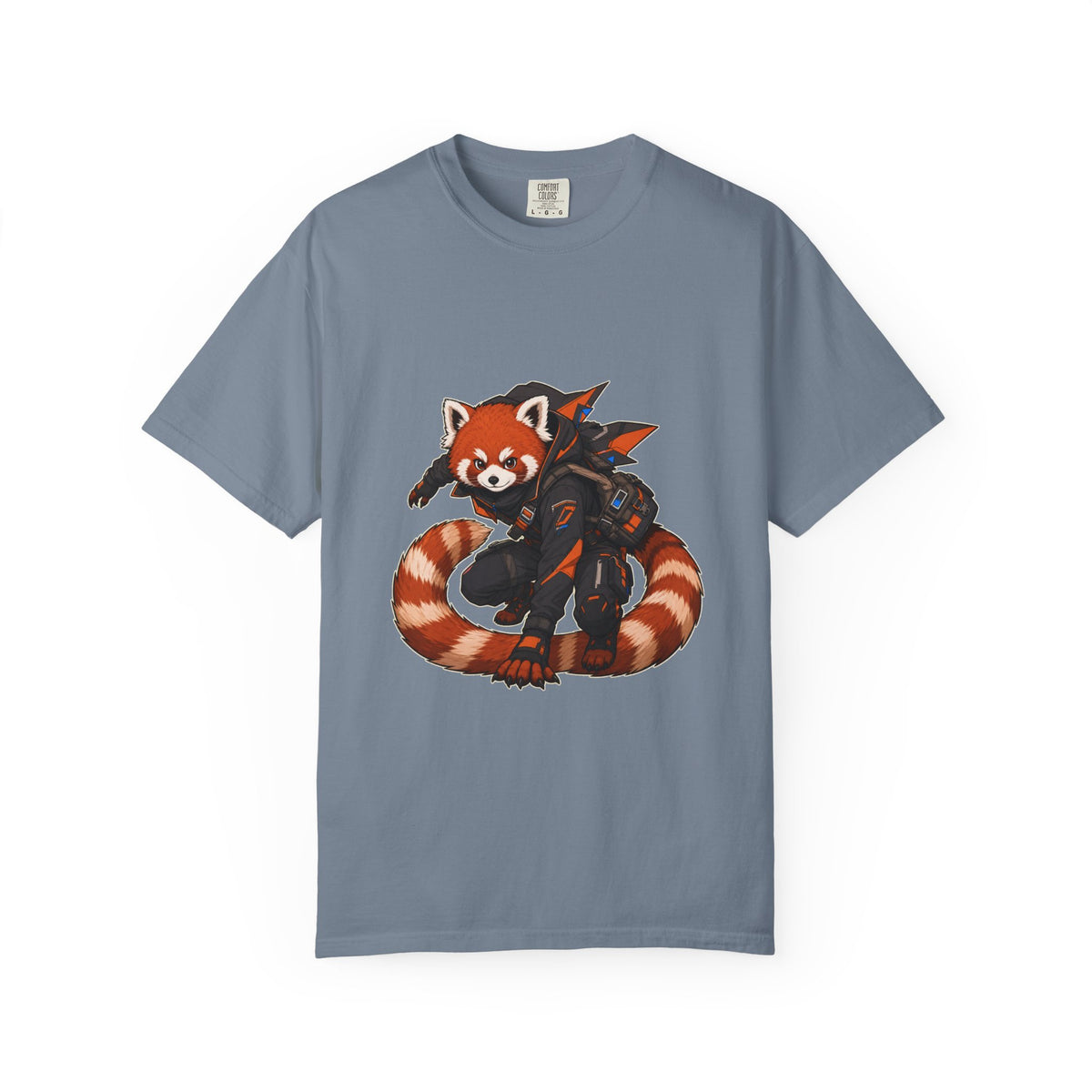 Techwear Red Panda Courier Graphic Tee