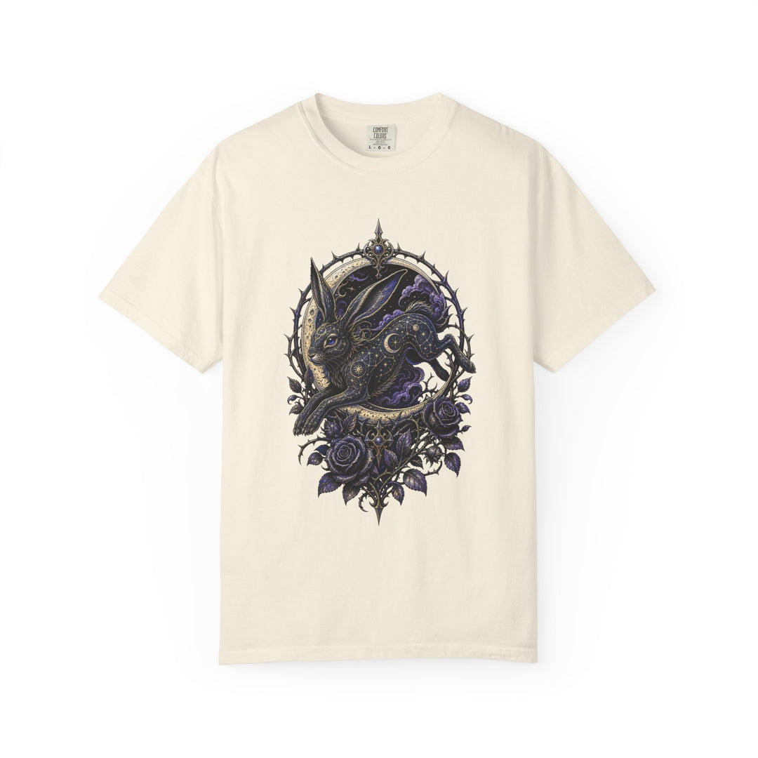 Gothic Moon Hare Graphic Tee