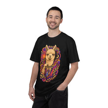 Psychedelic Checker Alpaca Graphic Tee