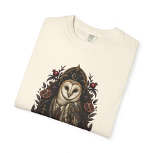 Gothic Pomegranate Barn Owl Graphic Tee