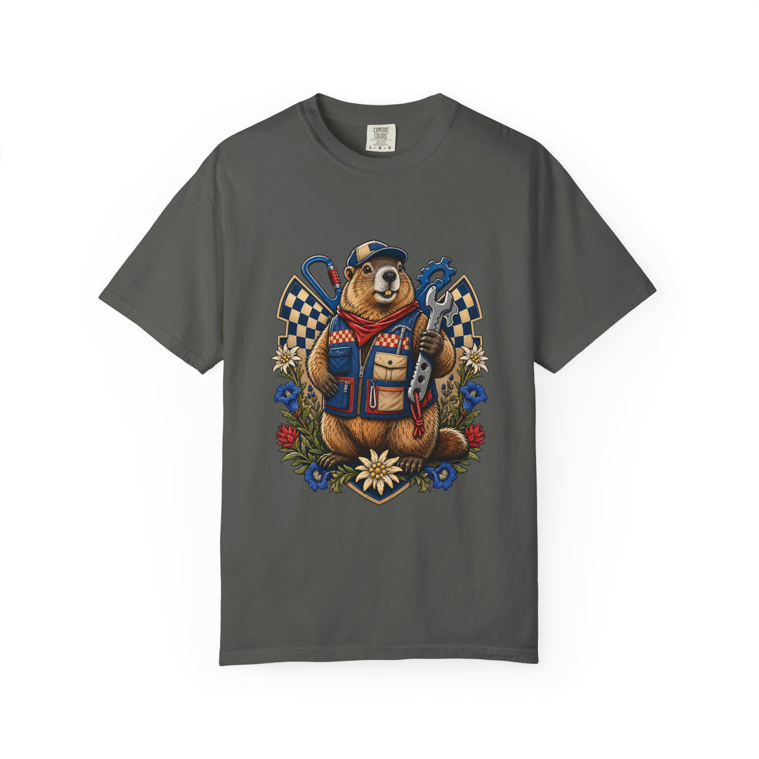 Alpine Checkerboard Marmot Graphic Tee