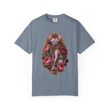 Velvet Zebra Sphinx Cat Graphic Tee