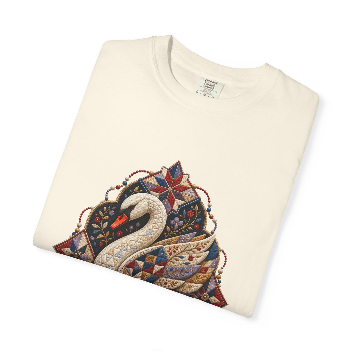 Neo-Craft Quilted Swan Relic Graphic Tee