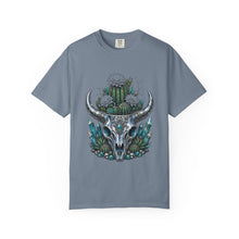 Chrome Cactus Skull Bloom T-Shirt Graphic