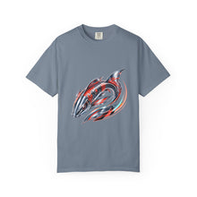 Chrome Koi Racer Retrofuturist T-Shirt Graphic