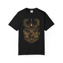 Mystic Stag Lantern Crest T-Shirt Graphic