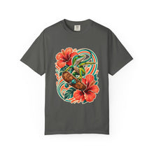 Hibiscus Skateboard Anole T-Shirt Graphic