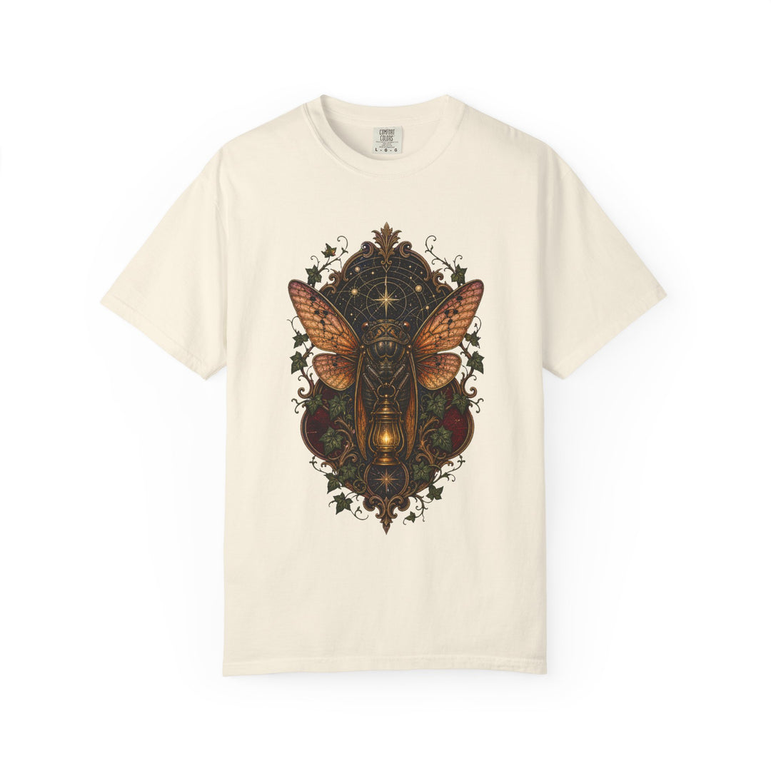 Dark Academia Lantern Cicada Graphic Tee