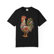 Folk Ceramic Cactus Rooster Graphic Tee