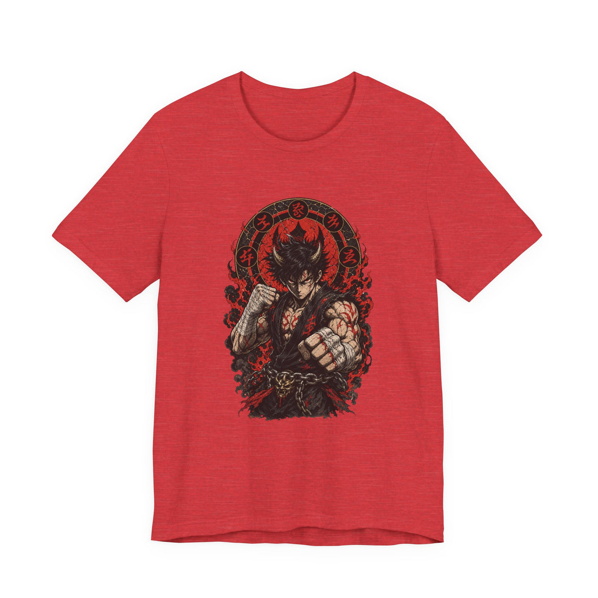 Demon Gym Fighter T-Shirt Graphic