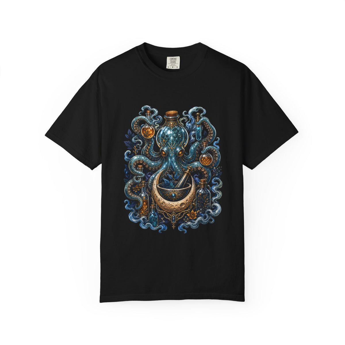 Glass Octopus Apothecary T-Shirt Graphic