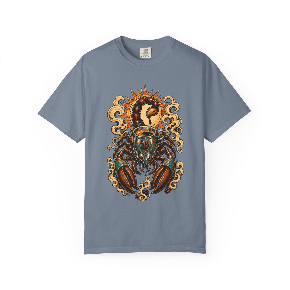 Tattoo Flash Espresso Scorpion T-Shirt Graphic