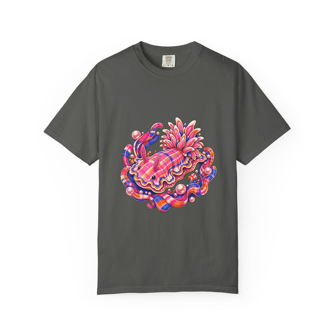 Candy Plaid Sea Slug Graphic Tee