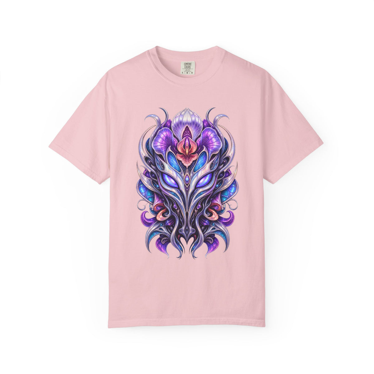 Alien Orchid Synthmask T-Shirt Graphic