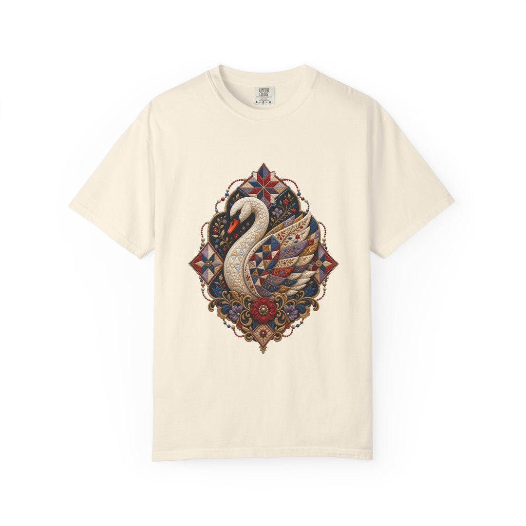 Neo-Craft Quilted Swan Relic Graphic Tee