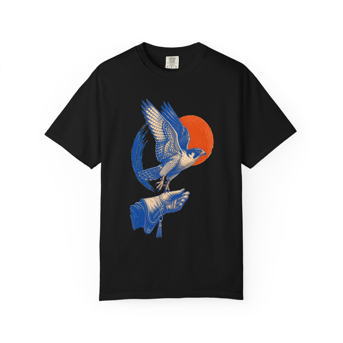 Falcon Launch Drypoint Graphic Tee