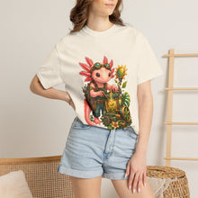 Solarpunk Axolotl Mechanic Graphic Tee