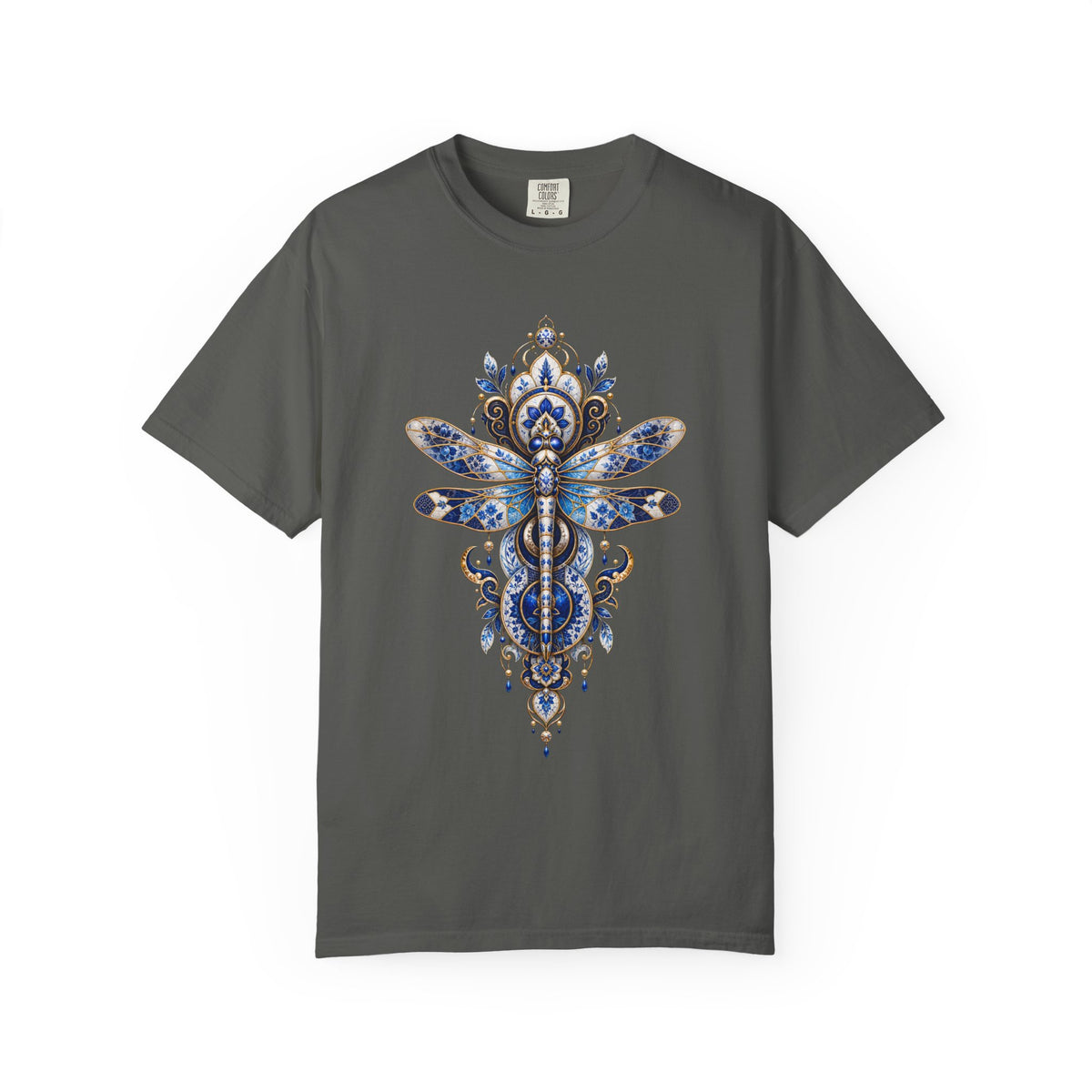 Porcelain Dragonfly Totem T-Shirt Graphic