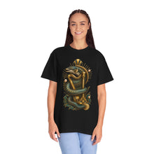 Neo Deco Brass Eel Harpist Graphic Tee