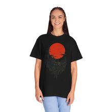Red Sun Ruin Landscape T-Shirt Graphic