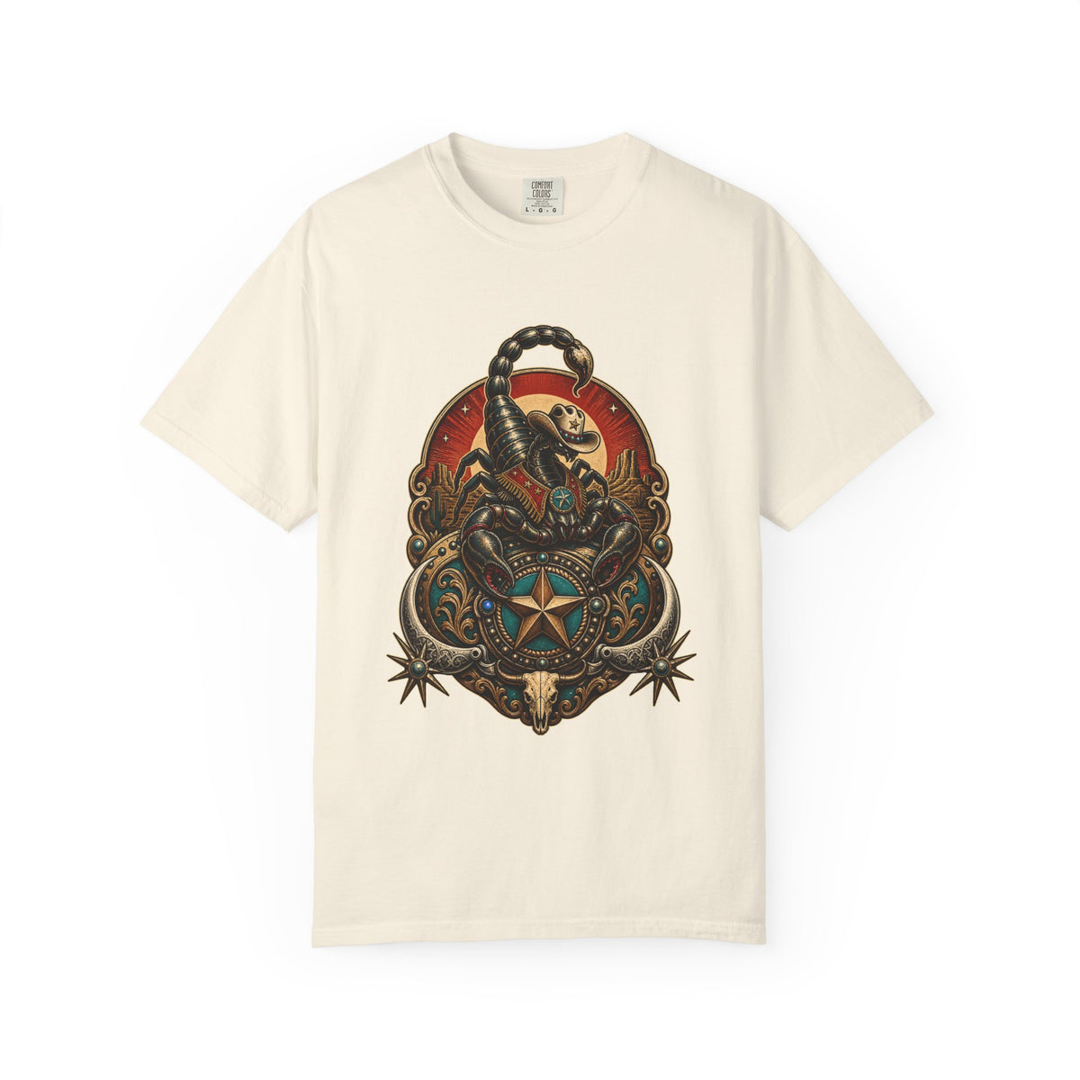 Desert Scorpion Rodeo Star T-Shirt Graphic