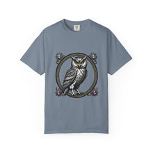 Gothic Owl Crest T-Shirt Graphic