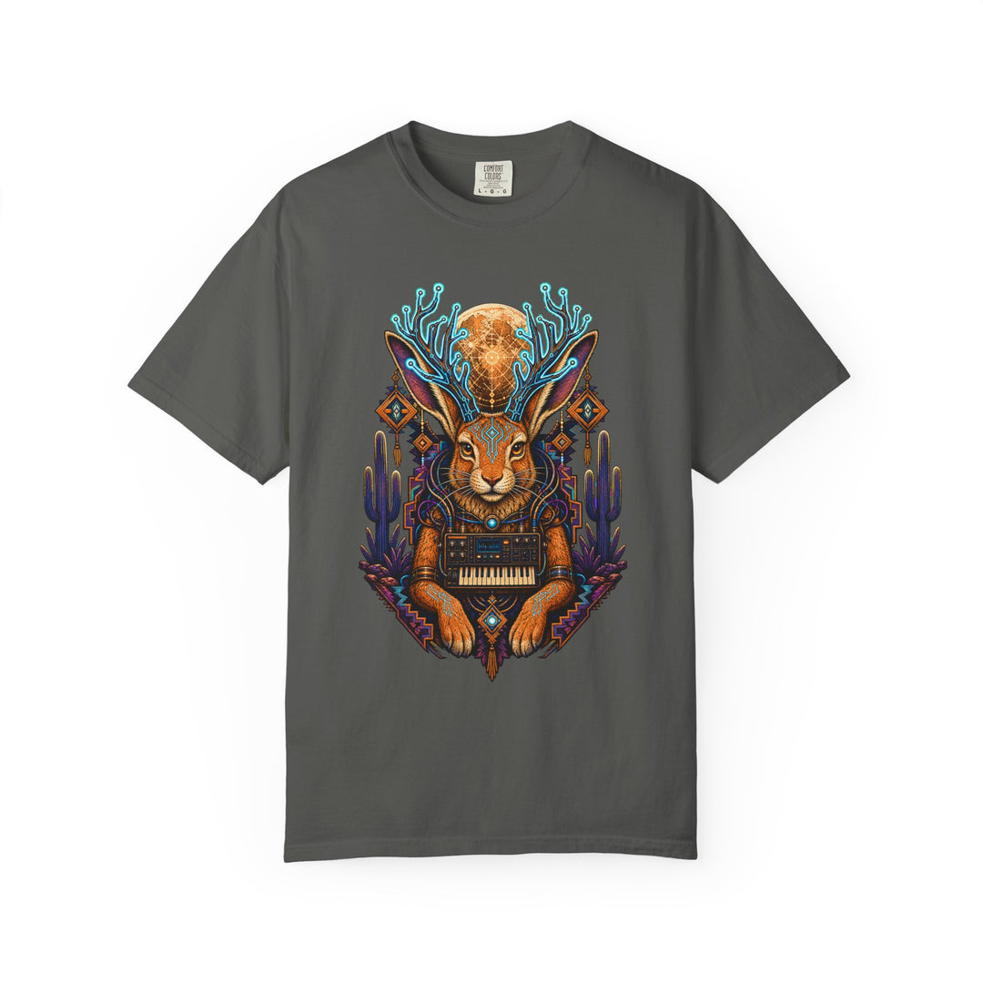 Cyberfolk Jackalope Synth Oracle T-Shirt Graphic