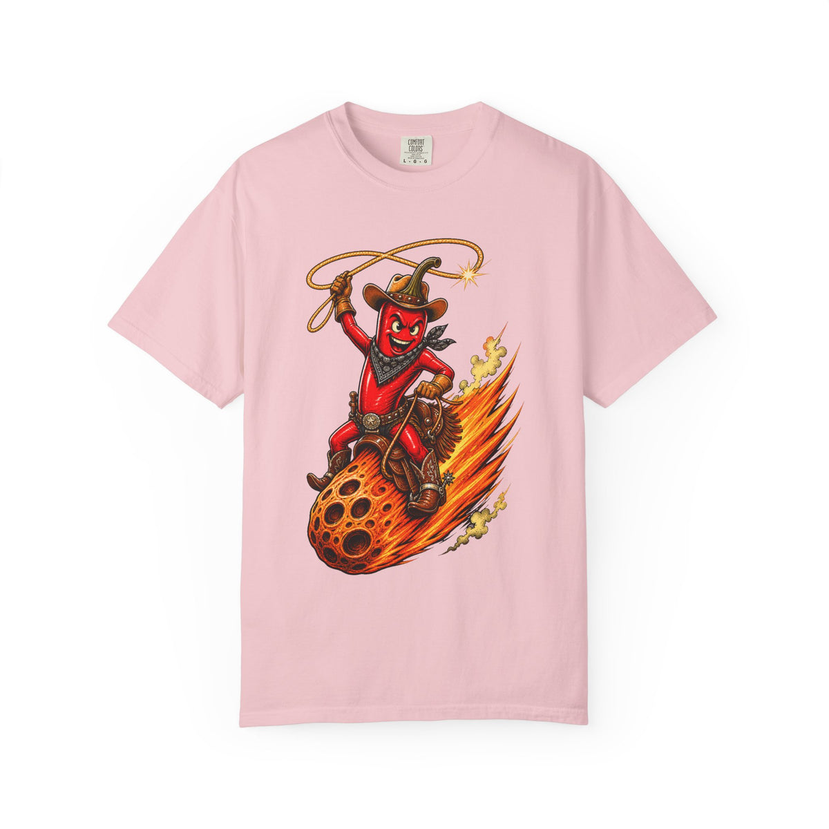 Cosmic Chili Rodeo Rider T-Shirt Graphic
