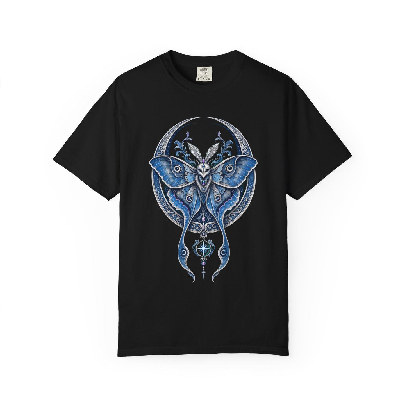 Lunar Moth Oracle Art Nouveau Graphic Tee