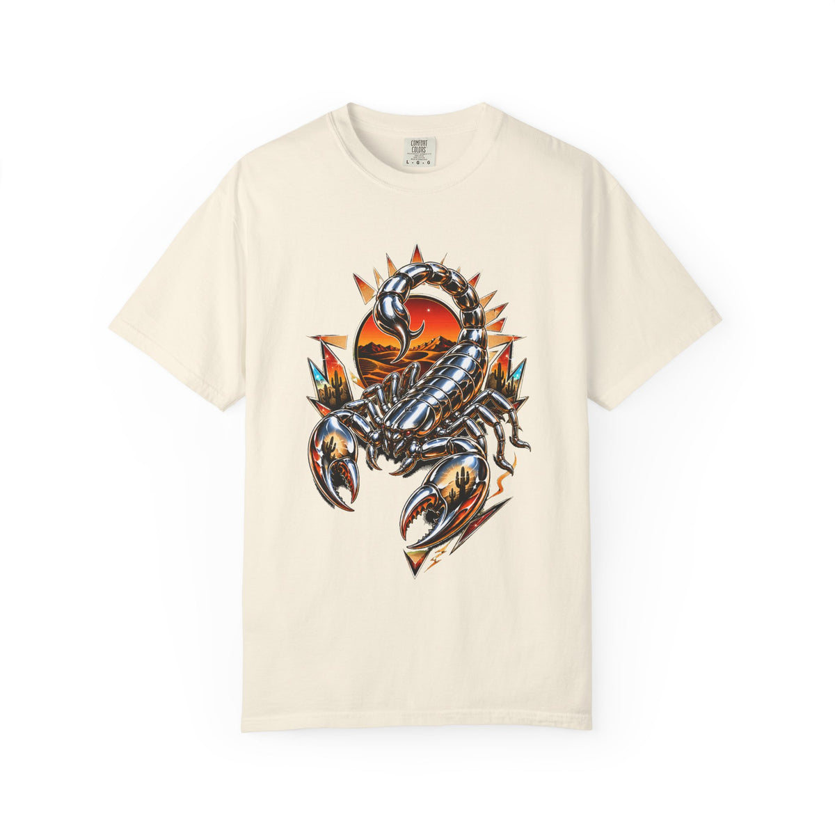 Chrome Desert Scorpion Graphic Tee