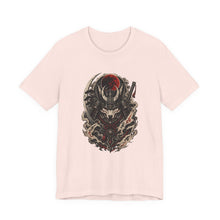 Wolf Samurai Mask Emblem T-Shirt Graphic