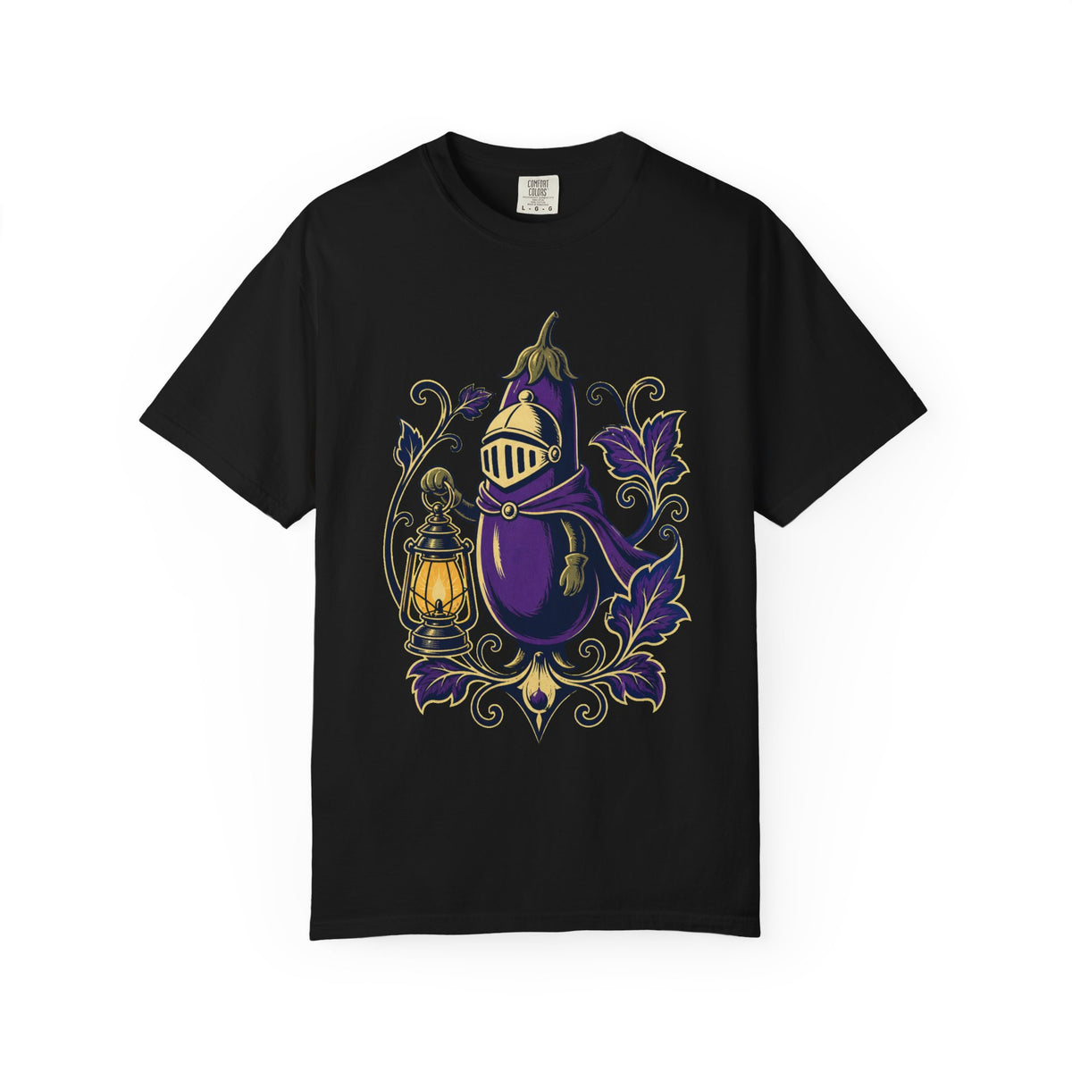 Lantern Eggplant Knight Graphic Tee