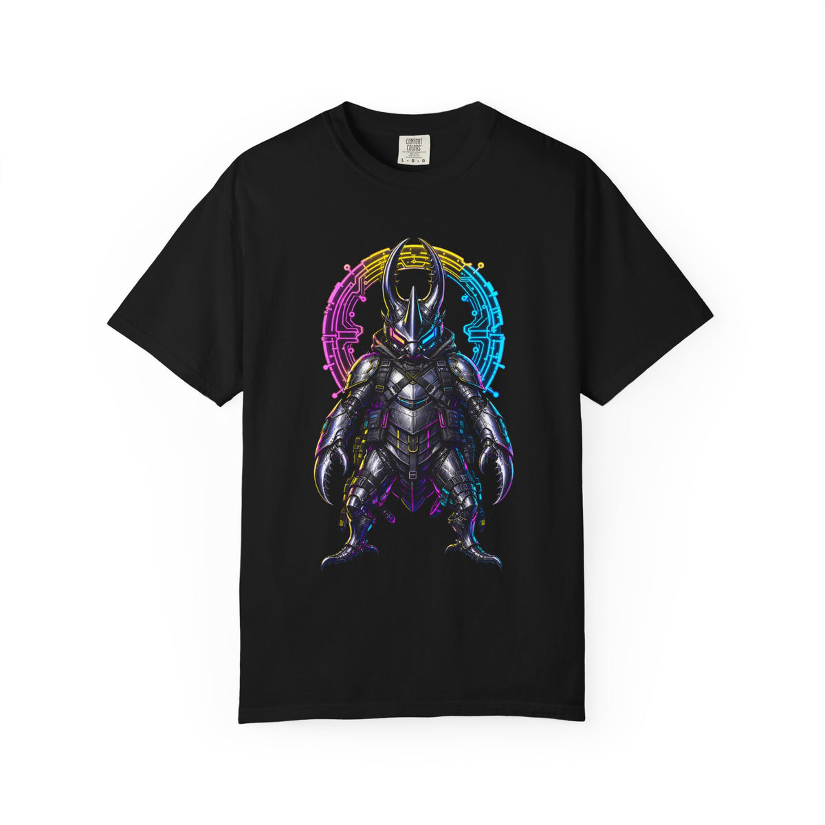 Chrome Beetle Techwear Sentinel T-Shirt Graphic